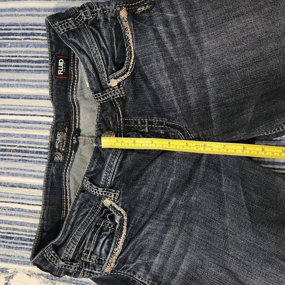 Silver Jeans Co Suki Capri denim jeans 31 x 23 mid capri - Picture 4 of 16